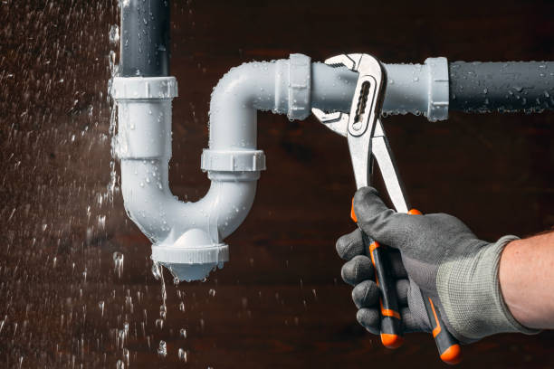 Professional Drain Cleaning technician working in Smithville, NJ